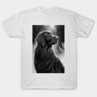 Flatcoated retreiver "lucy" T-Shirt